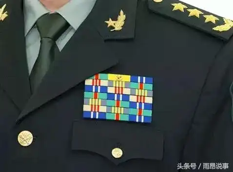 军官级别的大小,就看胸前的资历章!