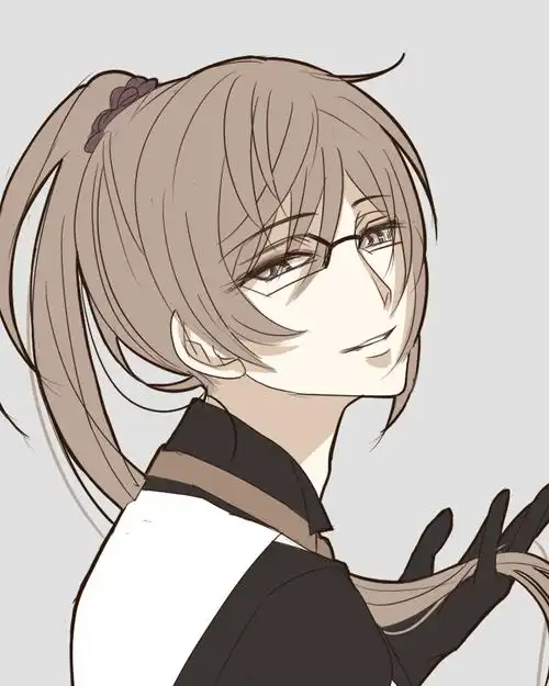 刀剑乱舞 刀剑男士 发型系列-长发 龟甲贞宗 绘师:优起(pixiv id=