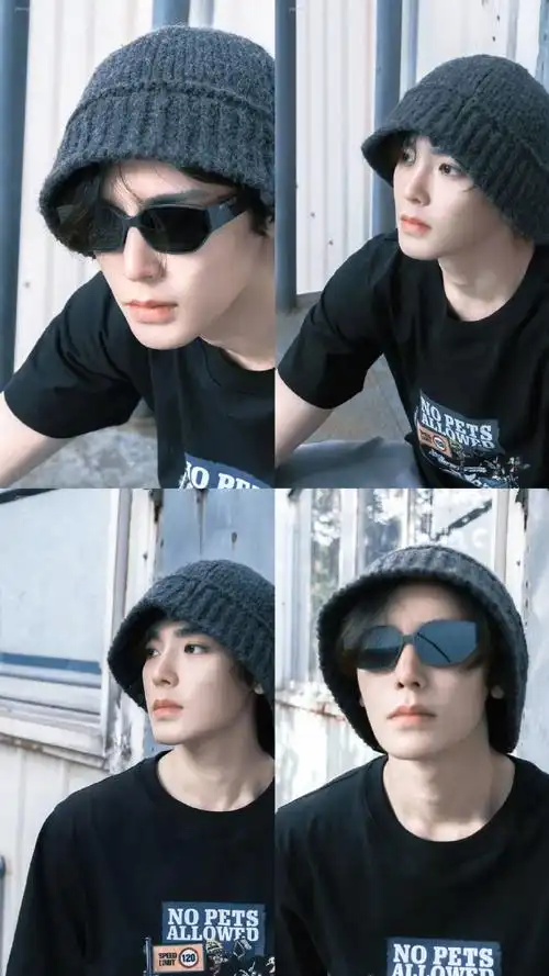 墨镜一戴,除了我谁都不爱,这就是女友视角吧,爱上侯明昊很简单