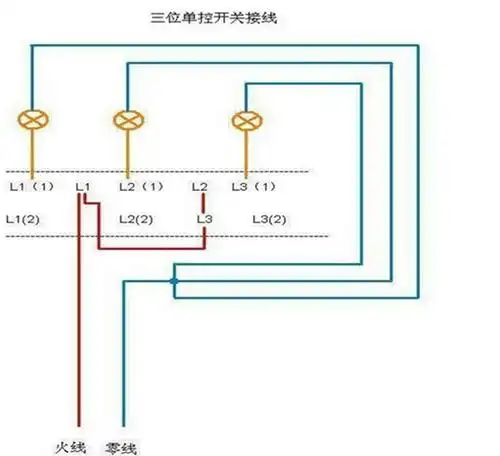 罗格朗三控开关接线图_接线图分享