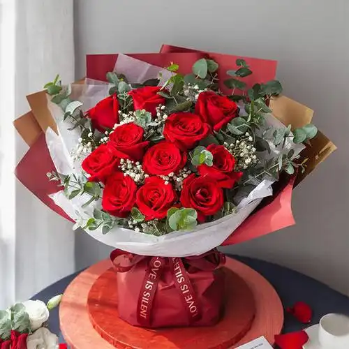 送女友老婆爱人暗恋对象生日告白求婚七夕情人节结婚周年纪念日送花