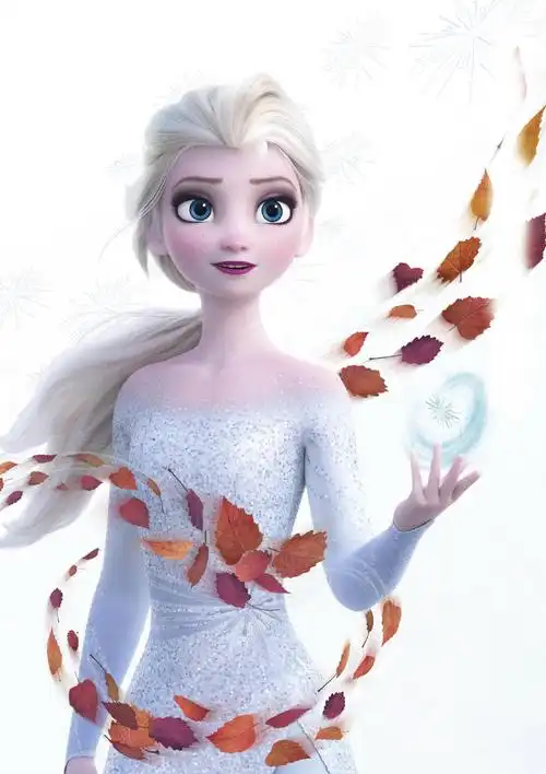 冰雪奇缘2极清角色海报壁纸图片