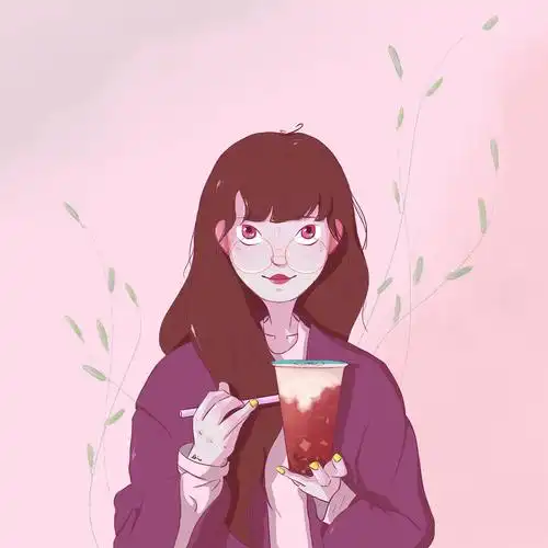 手捧一杯奶茶,喝它!