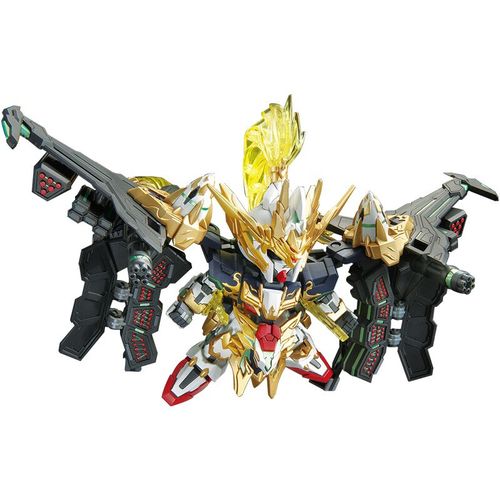 万代敢达拼插拼装模型sd高达世界英雄外传赵云00高达指挥官型 赵云00