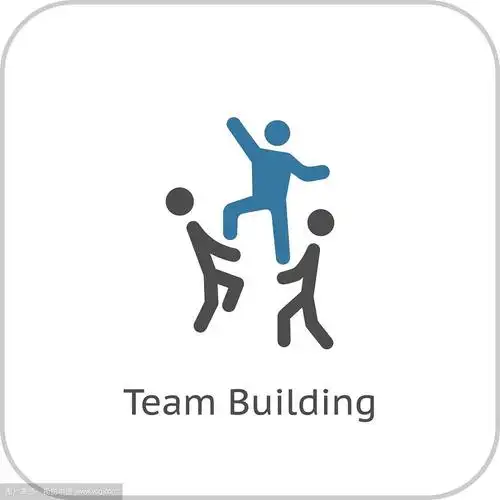 团队建设概念图标.平面设计