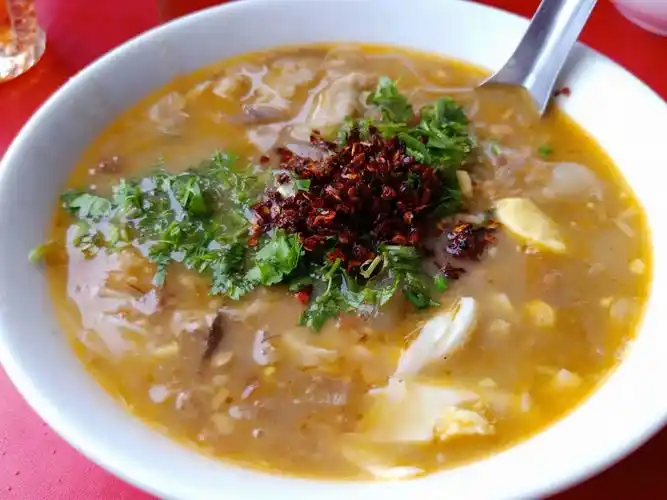 缅甸小吃(鱼汤米线)#舌尖上的味道 #百吃不厌  - 抖音