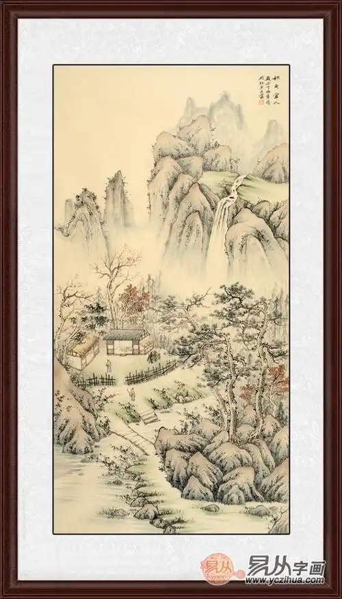 古色古香 气韵生动的仿古山水画作品欣赏