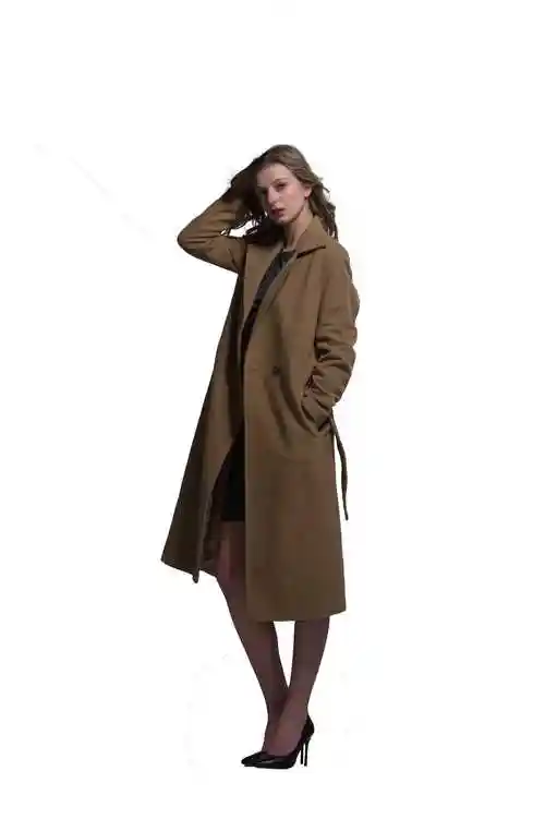 女式冬季长款风衣