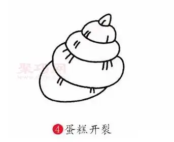 田螺怎么画好看又简单来看田螺简笔画画法