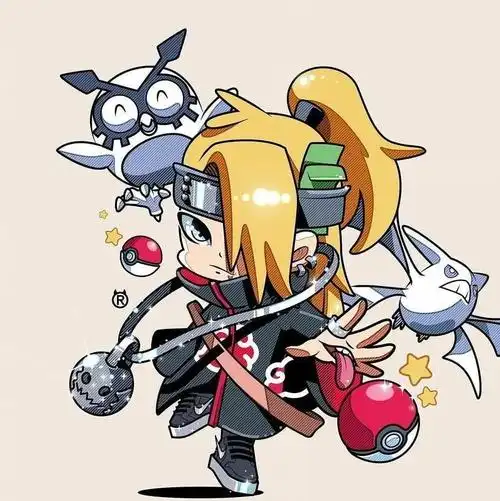 火影忍者头像卡通q版时尚潮流帅