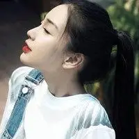angelababy明星微信头像点击鼠标右键下载