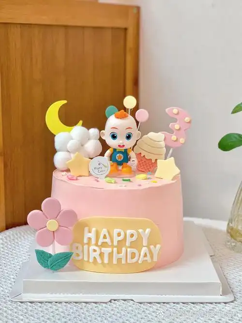 适合小朋友 | 女孩 | 小baby的生日蛋糕合集 小猪佩奇蛋糕 | hello
