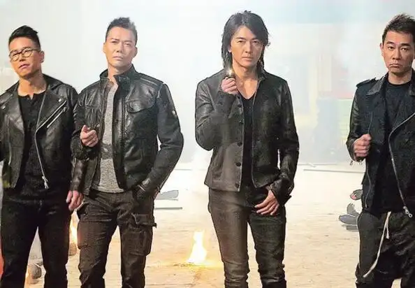 【图】煎饼侠郑伊健出场 古惑仔四兄弟再次合作感动影迷们