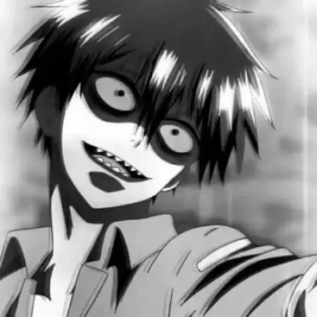 男生孤独伤感动漫头像黑白图片