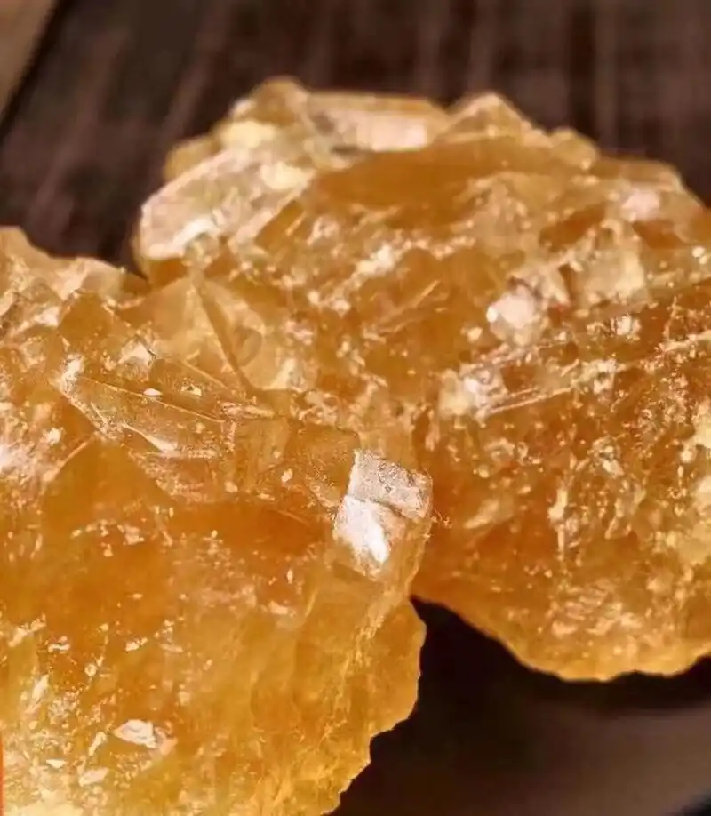 纯正甘蔗老黄冰糖 15斤甘蔗才熬得一斤 云南.