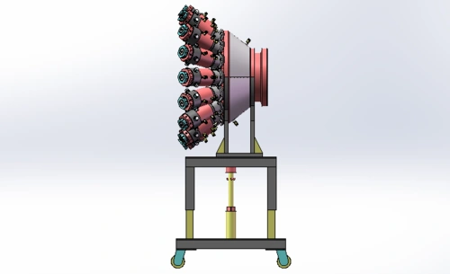 1出16橡胶管挤出机机头 dpe-emt1516a