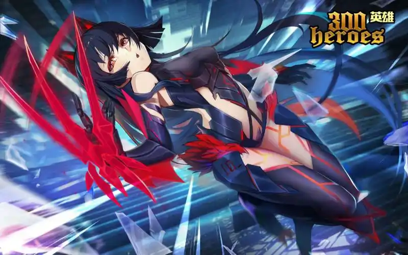 【300英雄】赤瞳周年庆皮肤芬里尔游戏内展示