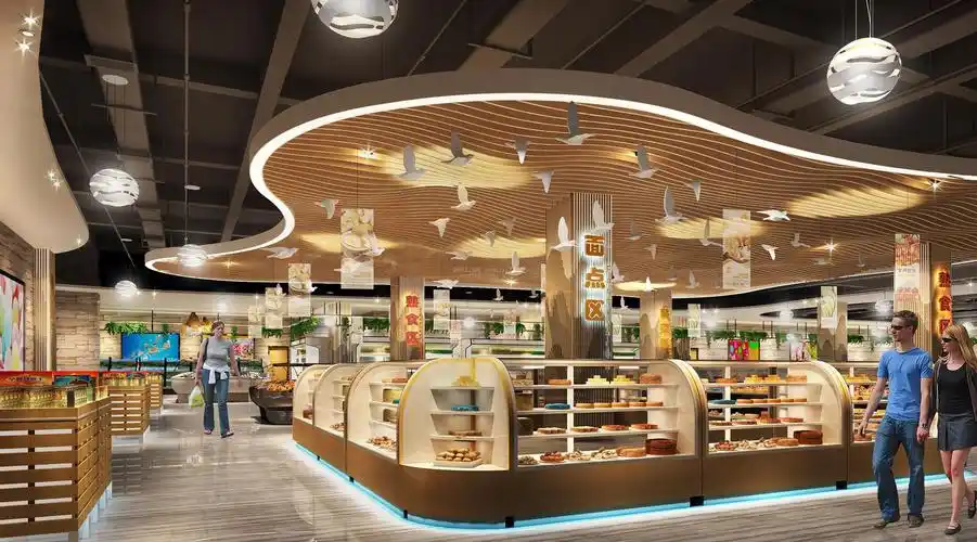 2020商场设计图片大全 商场吊顶装修