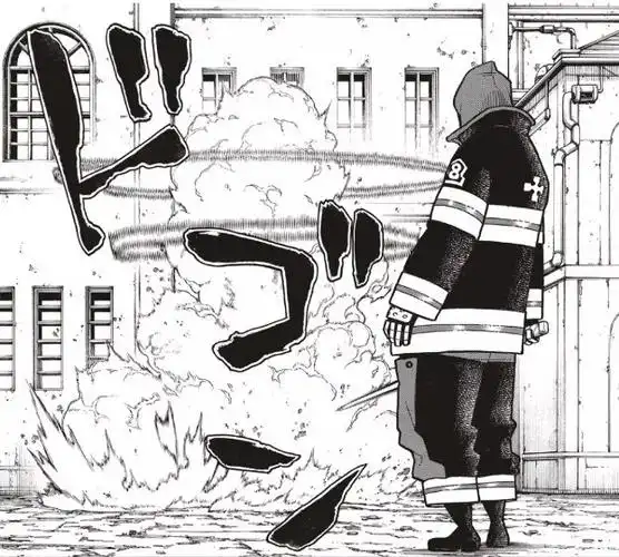 炎炎消防队漫画186话骑士王被人无视亚瑟实力说话一刀秒杀