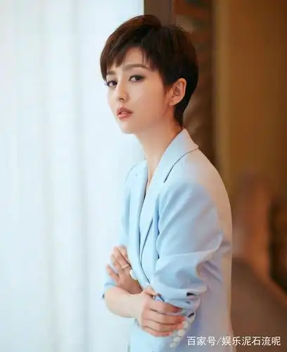 佟丽娅为什么剪短发,看看她早期留长发的模样,你就明白了