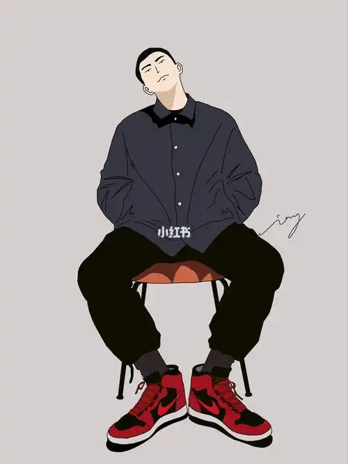 procreateootd小插画栗子头朴叙俊