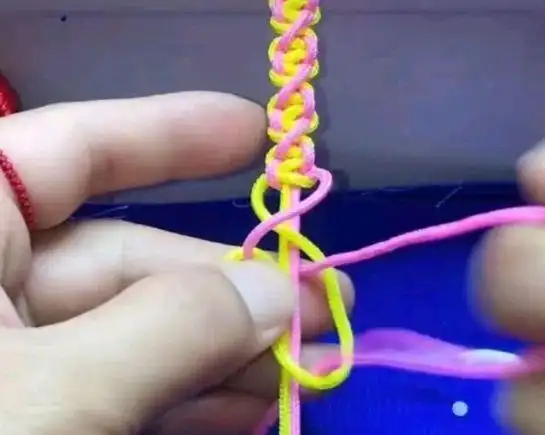 手串结尾打法图解,手链打结方法图解(最近"s"型平结手链火了)