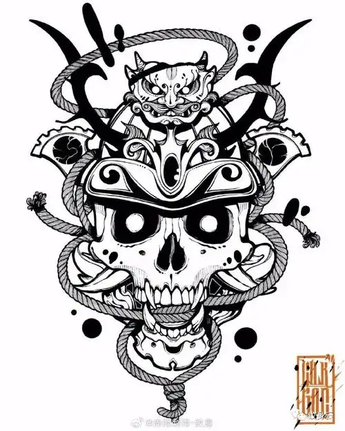 纹身手稿##赤峰纹身哪里好