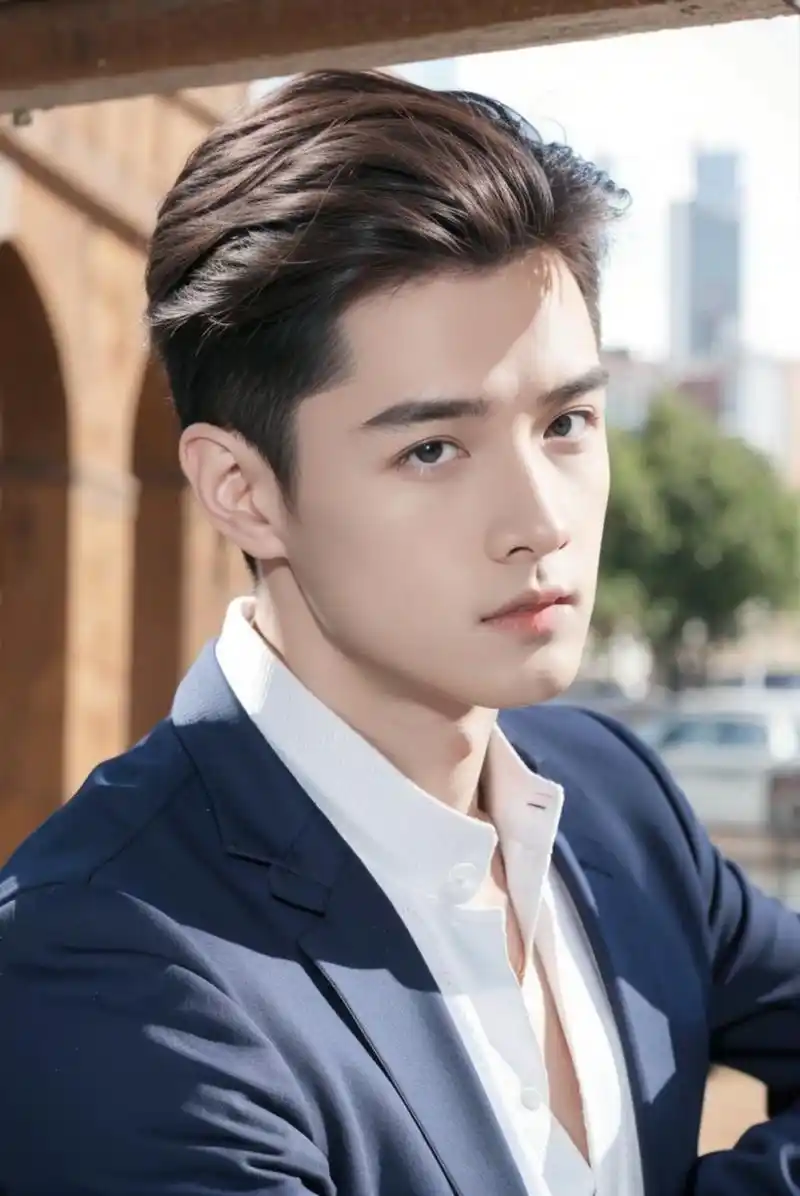 惊艳帅哥写真,帅气美男子人像写真艺术照#帅哥