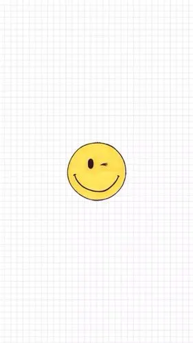 「壁纸」格子笑脸