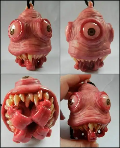 妹纸创意:马里奥重口食人花