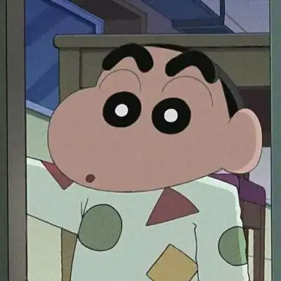 抖音头像蜡笔小新高清贱萌适合抖音用的蜡笔小新图片头像