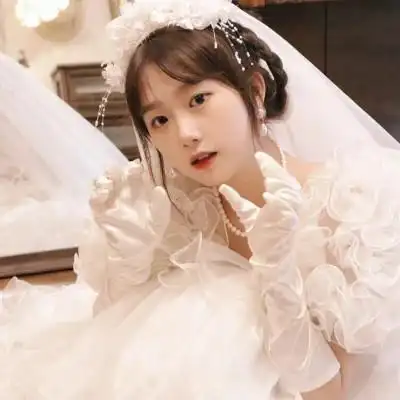 最美婚纱头像好看超火图片