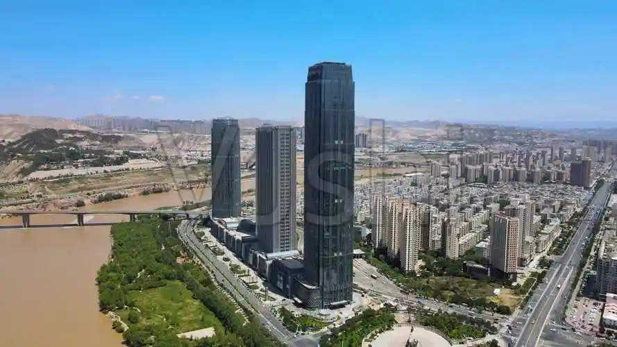 【兰州】兰州名城广场航拍02