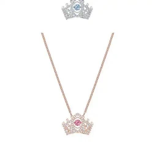 swarovski施华洛世奇女王皇冠项链女