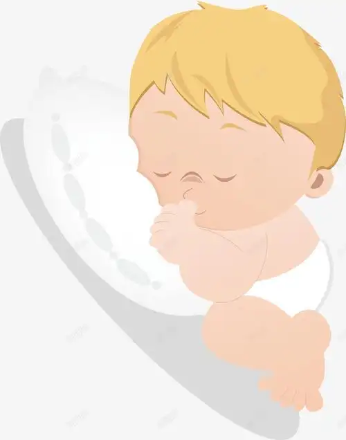 com 卡通手绘 可爱 婴儿 孩子 水彩 男孩 男生 矢量图