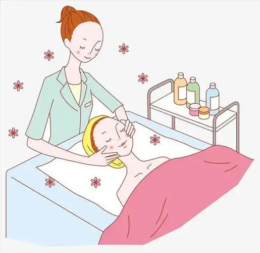 关键词 : 按摩师,脸部,保养,卡通