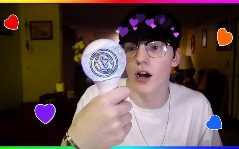 gfriendreaction美国小哥开箱gfriend应援棒