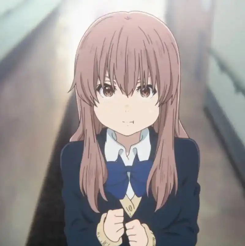 动漫女生头像 《声之形》西宫硝子 - 抖音