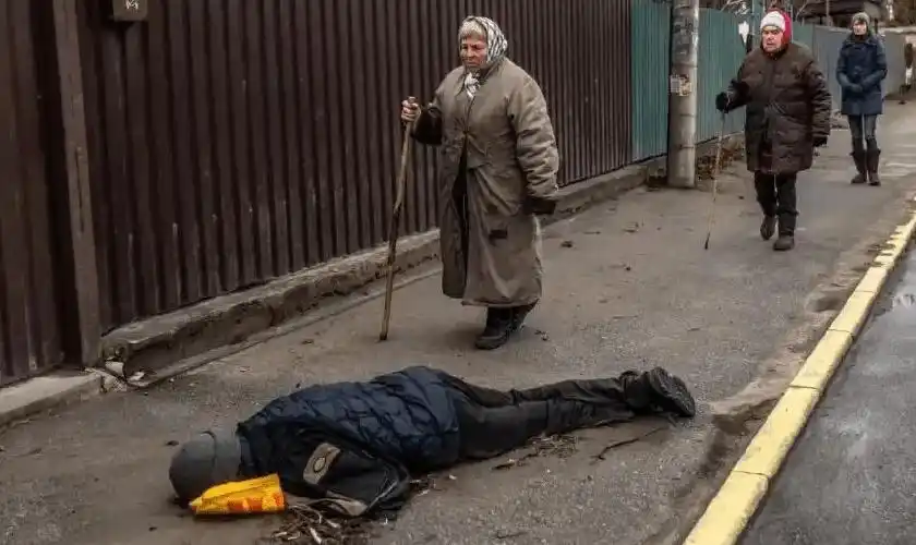 冲突第79天基辅惊现1000具尸体现场惨不忍睹联合国介入调查