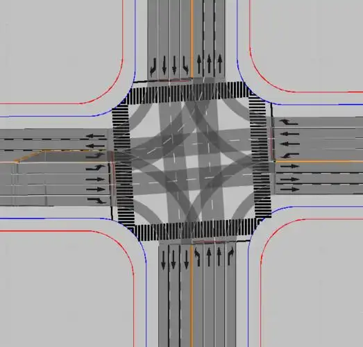 奇葩交叉口设计——借道左转