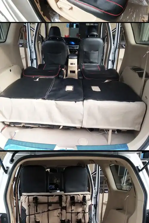 适配宝骏730座椅改装翻转折叠快拆放平变床变货车内装饰专用合页配件