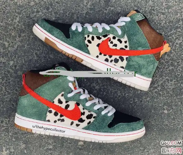 耐克dunk sb遛狗配色发售信息 nike sb dunk high "dog walker"实物赏