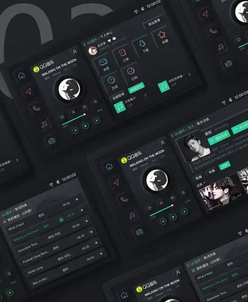 qq音乐|ui|软件界面|liff2016_原创作品-站酷(zcool)