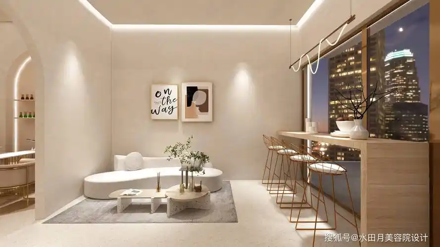 现代简约温馨美容院设计_装修_美发_牙科诊所