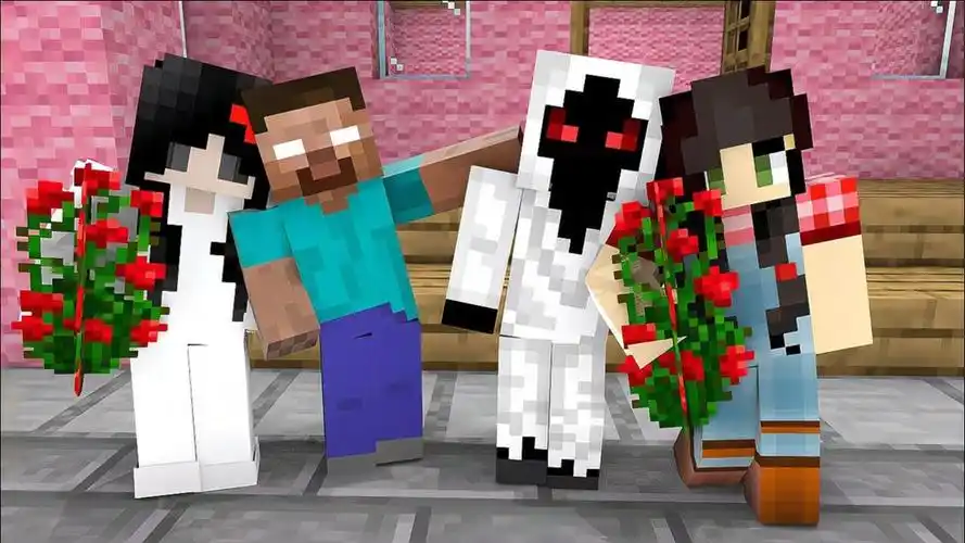 我的世界mc动画实体303与him的爱情故事