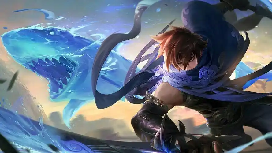 新英雄鲨之猎刃澜王者荣耀20204k超清桌面壁纸