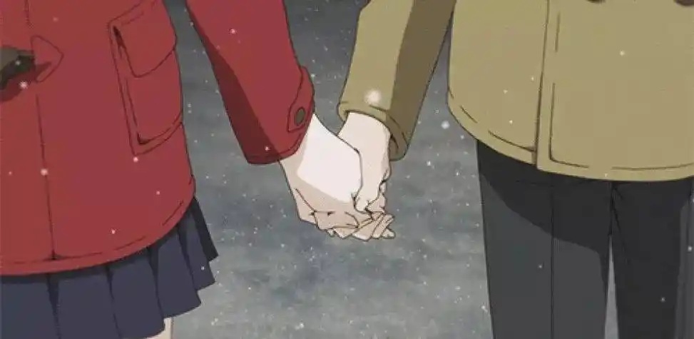 动漫牵手配图手控心动专属