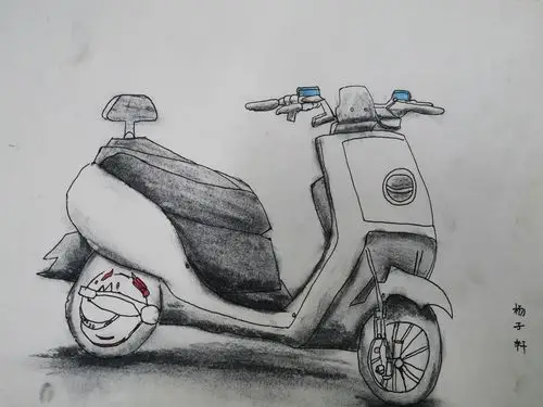 杨子轩-交通工具写生速写6级