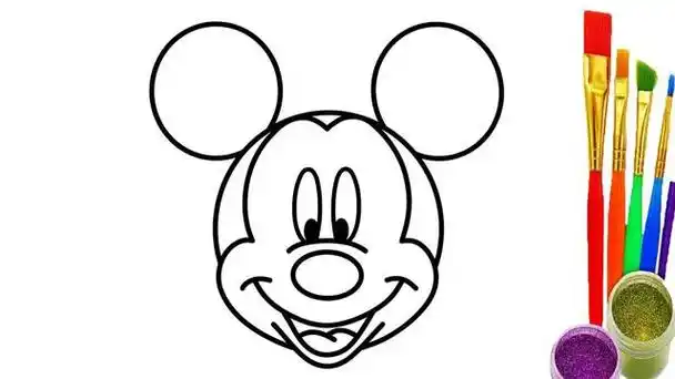 米老鼠图片简笔画米老鼠手简笔画