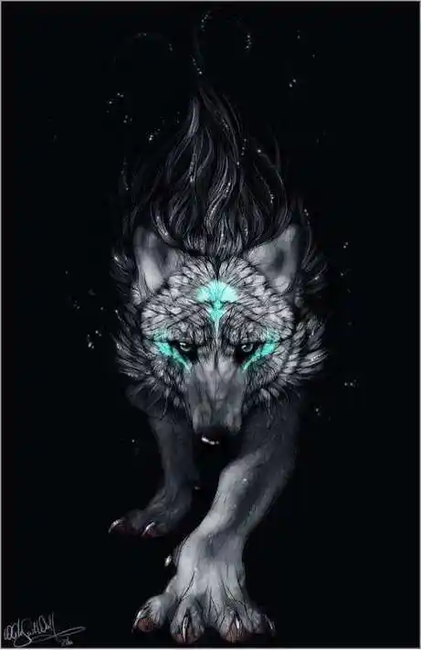 求几张狼对月咆哮的高清图 要霸气一点的图片只能找到一张不错的,在给